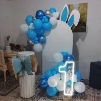 بادکنک آرایی گل آرایی