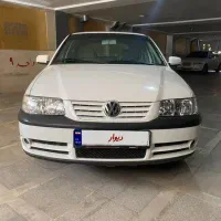 خودرو فولکس گل سفید مدل ۸۷ کلکسیونی