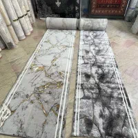 فرش کناره پشتی گرد بیضی