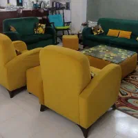 ست مبل ۷ نفره و ناهارخوری ۸ نفره