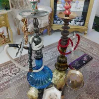 دوتا قلیان یکی انگور یکی هل و مسکو هر دوتا هم یه