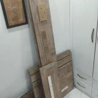 تخت MDF طرح چوب سالم