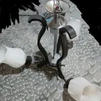 لوستر سه شاخه زیبا ومدرن