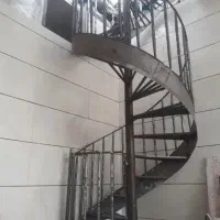 جوشکار. پله دور لوله وسقف ایرانیت