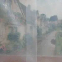 تابلو فرش ماشینی طرح پس از باران