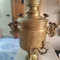 سماور ذغالی برنجی