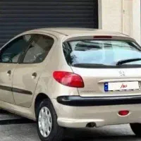 پژو ۲۰۶ تیپ ۶ اتوماتیک مدل ۸۳