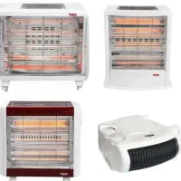 بخاری برقی برفاب فن دار  هیتر برقی رومیزی