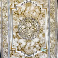 فرش طرح مدوسا بژ 1200 شانه اکریلیک ۱۲ - ۹ - ۶ متری
