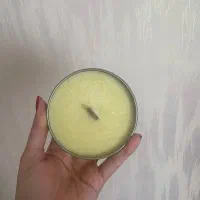 ست دو عددی شمع طبیعی عطری با پارافین نخل