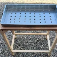 منقل کبابی ایستاده چوبی - چوب روسی