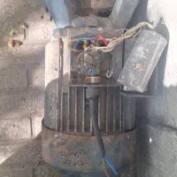 پمپ آب سه اسب ایتالیایی تک فاز نیاز به تعمیر