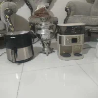 سرخ کن بدون روغن.سماور.چایی ساز.