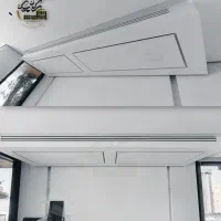 دریچه بازدید فریم لس PVC فن کوئل و داکت اسپیلت