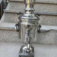 سماور ورشو مدل استوانه‌ای