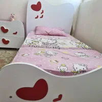 تخت و کمد نوجوان چهار تیکه تخت با تشک،کمد پاتختی