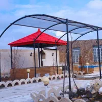 الاچیق . اجرای سقف . سردرب