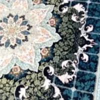 فرش 12پلم 700 دست باف گانه ن پلاستیکی و ماشینی