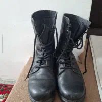 پوتین چرم سربازی سالم