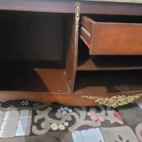 میز تلویزیون چوب راش کلاسیک