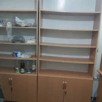 دو تا کتابخانه به ابعاد تقریبی ۱×۲متر