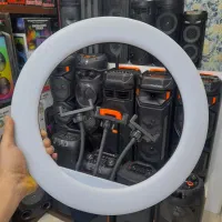 رینگ لایت پرقدرت قطر 45 دارای پایه و گارانتی