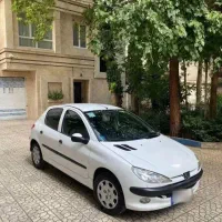 فروش 206تیپ 5 مدل 95 کارمندی بی رنگ