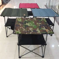 میز تاشو مسافرتی دوطبقه پرستیژ رنگ بندی متنوع