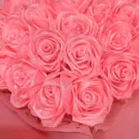 دسته گل روبانی