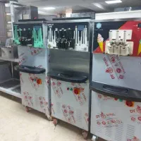 دستگاه aبستنیb ساز سه قیف ایستادهff اقساط