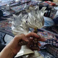 شمعدانی و قوری،ماگ نونو، فنجان، قندان،درب قابلمه