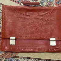کیف چرم طبیعی گاوی دست دوز