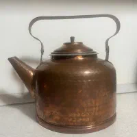 کتری مسی دسته شتری،قوری کوچک