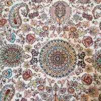 فرش 9 متری 750 شانه طرح افشان سالم و زیبا