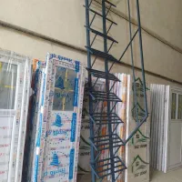 پله آهنی درب پی وی سی درب انباری 979
