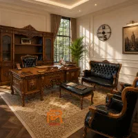 ست مناکو/میزمدیریت/کتابخانه/مبل اداری/صندلی اداری
