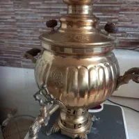 سماور زغالی برنجی