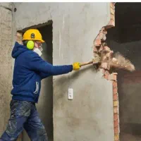 تخریب وخاکبرداری دیوار اپن سرویس وکف