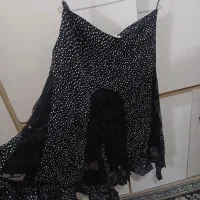دامن مشکی  گیپوری نو