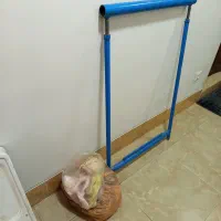 دار قالی همراه با وسایل و نخ