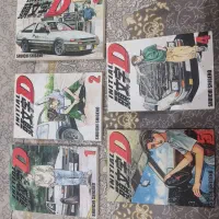 مانگا initial d ولوم 1 تا 5