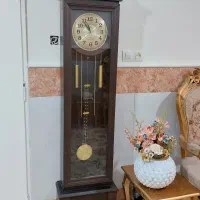 ساعت ایستاده چوبی