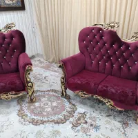 مبلمان راحتی هفت نفره چوب