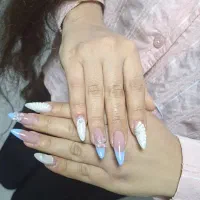 کاشت ناخن 380/رنگ/کراتین/بافت/تنگک دوم
