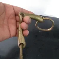 دهنه اسب برنجی عتیقه سنگین محکم