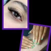 کاشت ناخن و اکستنشن،کاشت مژه (تخفیف بهاری )