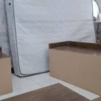 تخت دونفره به همراه تشک