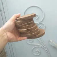 زیر لیوانی چوبی