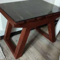 دوتا میز عسلی  تمام چوب سفارشی ساز