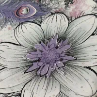 یک قواره پارچه چادر رنگی